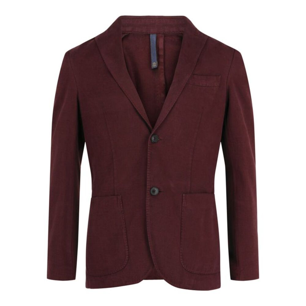 Slowear Monterdoro Single-Breasted Slim Fit Blazer Red Mens